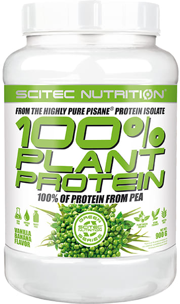 100% Protein Plant 900 grs. Vainilla-Plátano