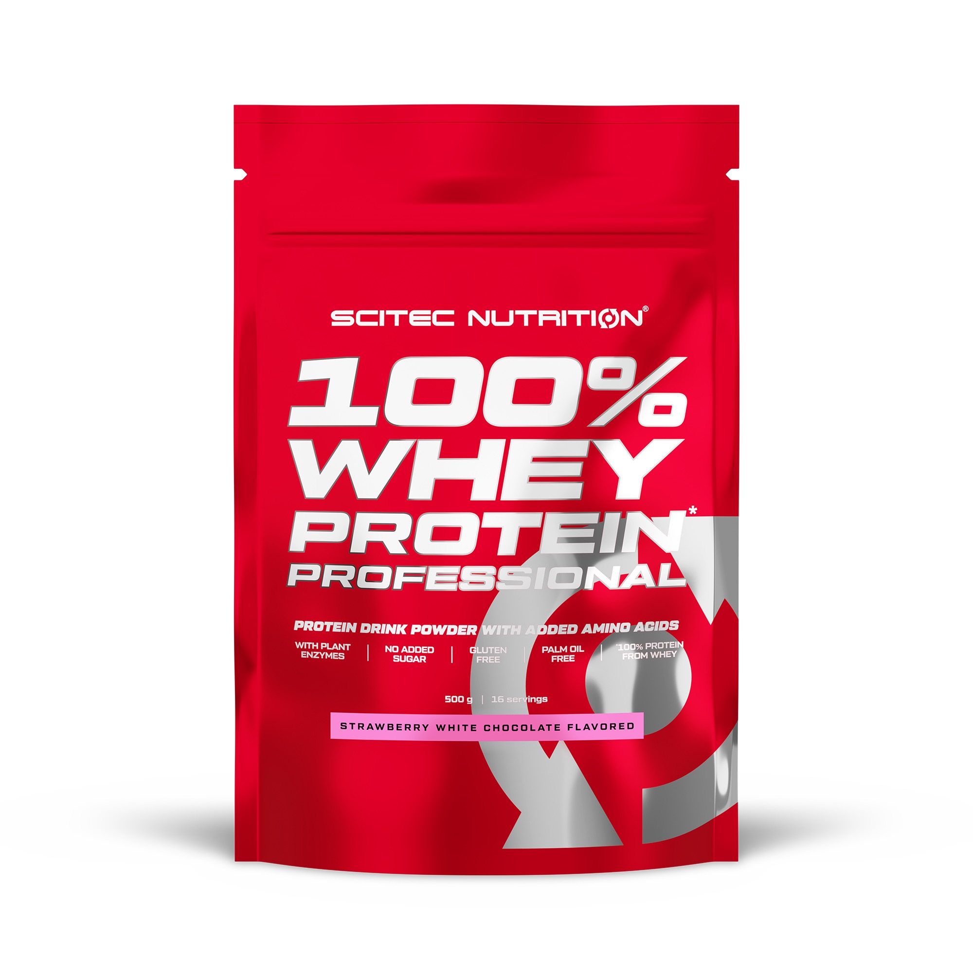 100% Whey Protein Professional 500 grs. Frutilla Chocolate Blanco