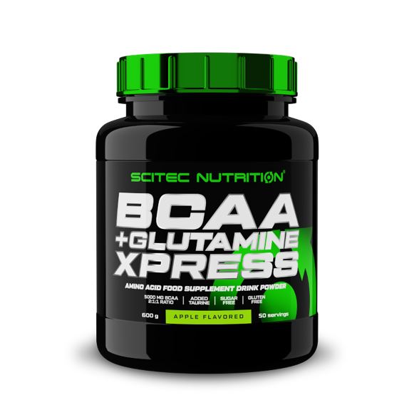 BCAA+Glutamine Xpress 600 grs. Manzana