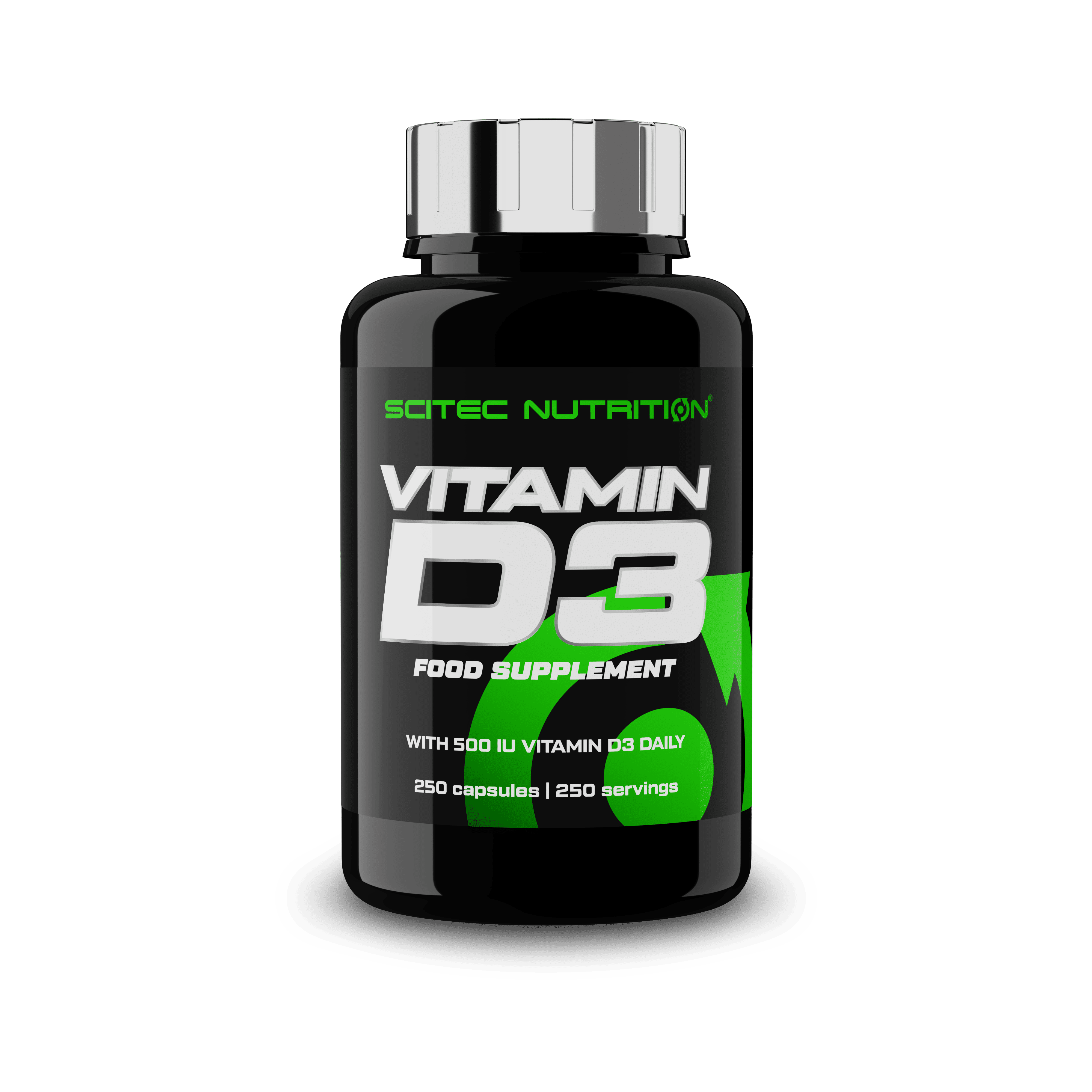 Vitamina D3 (12,5 ug.) 250 cápsulas