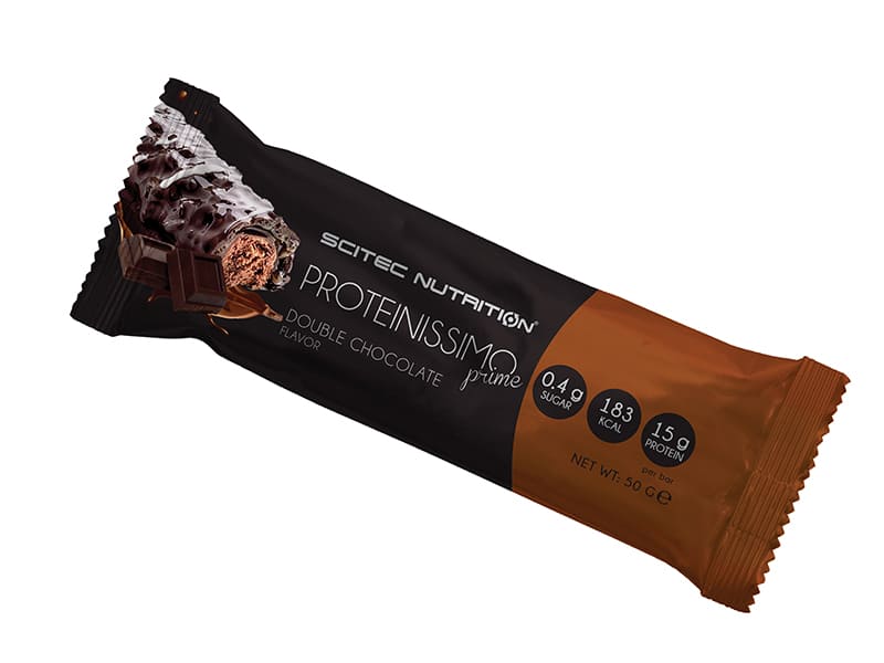 Caja de Barras Proteinissimo Prime Doble Chocolate (24 unid.)